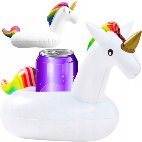 TG48117 Supporto gonfiabile per tazze a forma di unicorno