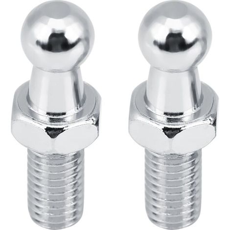 AIPERQ Ej.Life M8 Rótula de amortiguador de coche, espárrago de bola de 8 mm, rótula de amortiguador de gas de 10 mm, espárrago de bola, amortiguador de capó, espárrago de bola, amortiguador de gas, r (1/4)