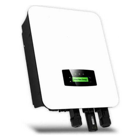Inverter Fotovoltaico Monofase, Ibrido On-Grid/Off-Grid, Certificato CEI 0-21, Smart Meter Integrato, WiFi e TA Inclusi, Garanzia 10 Anni, IP65 (3.6KW)