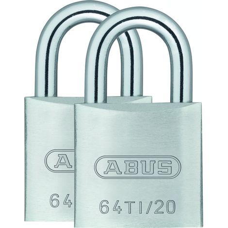 2 Ketten 20mm Titalium Blister - Abus