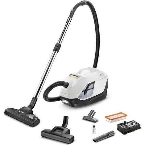NEW KARCHER DS 6 PLUS - Aspirateur sans sac avec filtration par eau + Accessoires - Rejette un air dépoussiéré a 99,95 % (1/5)