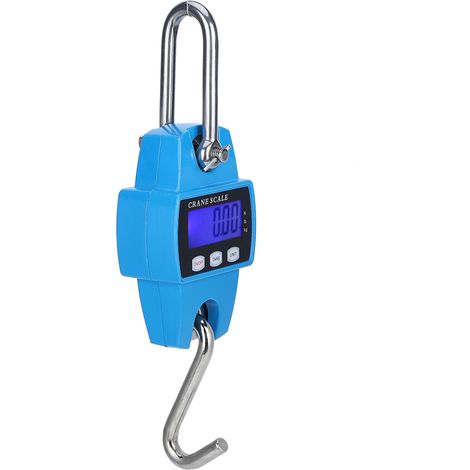 300KG Portable Mini Crane Scale Electronic Hook Hanging Weight Scale for Outdoor Hunting (1/3)