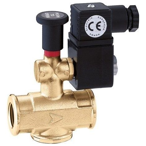 Elettrovalvola gas normalmente aperta Caleffi 8540  1/2" - 230V (1/3)