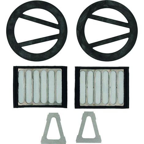 Ersatzteilset 2x Sieb 1,0+Dichtung für JRSF-HW 1 1/2'' - 2''