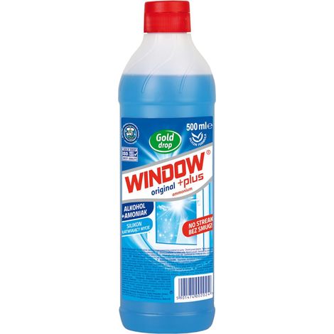 Recharge de nettoyant pour vitres Window Plus à l'ammonium 500 ml (1/2)