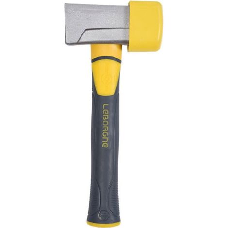 Massette paveur Nanovib 1.2kg 26cm + embout caoutchouc - Leborgne (1/3)