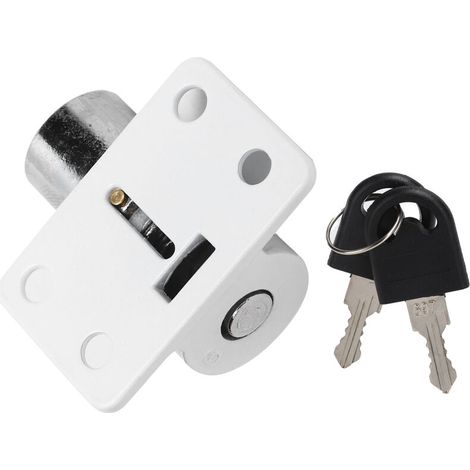 Verrou de sécurité à 3 anneaux antivol pour fenêtres coulissantes en acier et PVC (maison) (1/5)