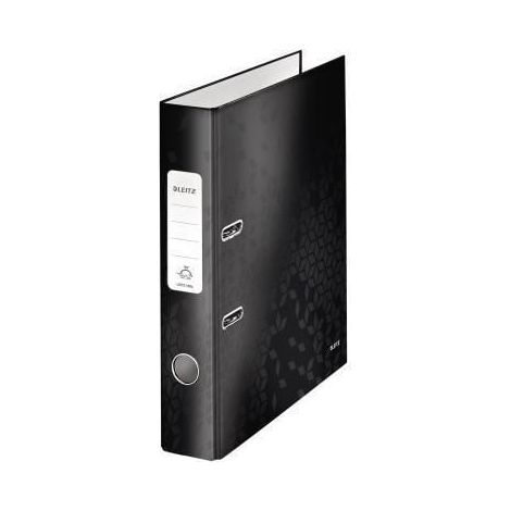 Leitz Ordner WOW 10060095 DIN A4 50mm Pappe schwarz (1/5)