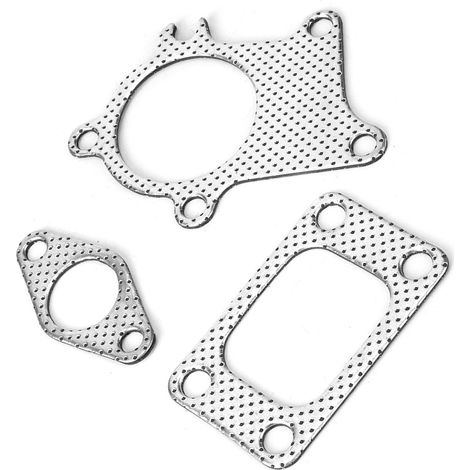Kit de raccords pour tuyau de descente à 5 boulons avec joint de 38 mm (1,5 po) pour turbocompresseur T3/T4 (1/5)