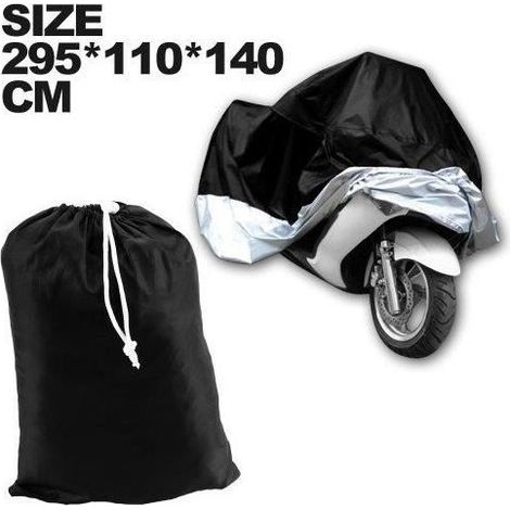 [295x140x110cm] Water Motorcycle Resistent UV protective cover dustproof for Yamaha motorcycles Harley-Davidson (1/4)