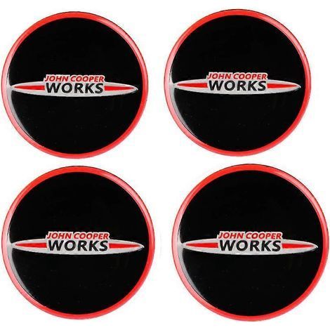 Autocollant de cache-moyeu central de roue de voiture 52 mm pour MINI Cooper S JCW One + R55 R56 R60 F54 F55 F56 F60