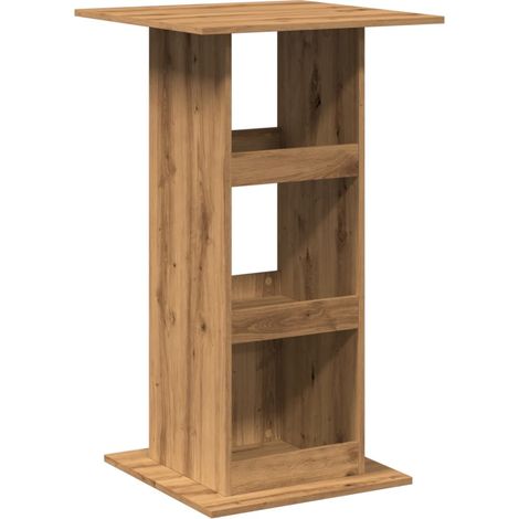 Maison Exclusive - Tavolo Bar Portaoggetti Rovere 60x60x102 cm Legno Multistrato