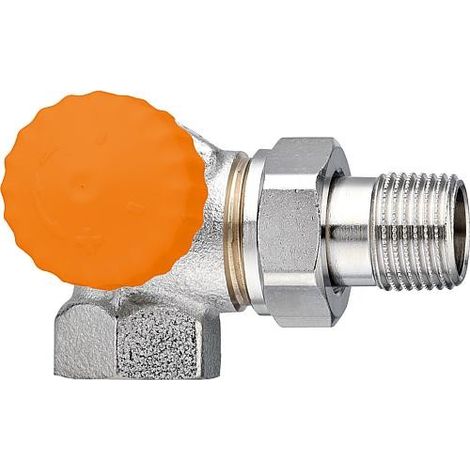 Corps thermostatique IMI Heimeier Eclipse DN10(3/8") équerre inversée gauche (1/4)