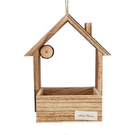 Mangeoires pour oiseaux d'extérieur, distributeur de nourriture suspendu, support, récipient B (1/5)
