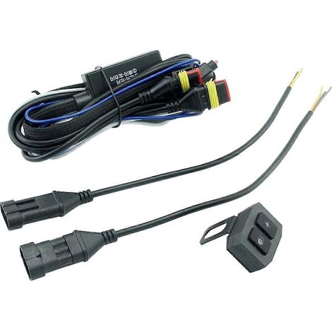 Motorrad-LED-Nebelscheinwerfer-Kabelbaum-Relais
