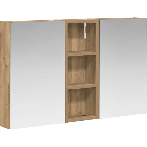 Maison Exclusive - Badezimmerschrank-Set 3 pcs 80 x 10,5 x 50 cm