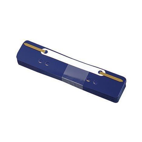 Soennecken Heftstreifen 3174 kurz Kunststoffdeckl. d.bl 25 St./Pack. (1/3)