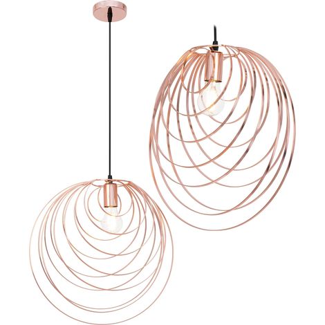 DECKENLAMPE GEOMETRIC ROSE GOLD APP427-1CP