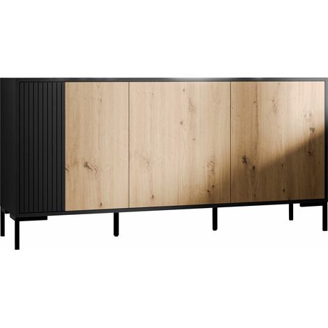 Aparador Fabula I , 74x151cm, Número de puertas: 040cm, MDF, Aglomerado laminado