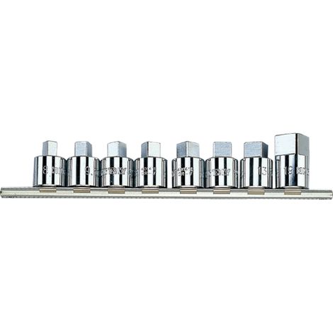 KING TONY - Douille à tête carrée 1/2"  8 pièces