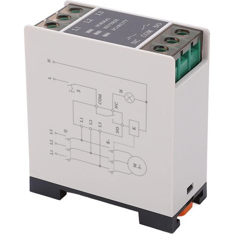 Protecteur de Séquence de Phases Léger et Facile à Installer, Remplacement Idéal pour Les électriciens, Matériau PC (1/5)