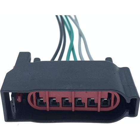 Buick 6-pin headlight connector, accelerator pedal connector with terminals DJ7062F-1.5-21 – single plug