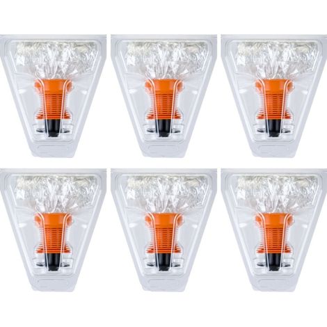 6 pièces, sacs ballons chicha Volcano Digit, remplacement hybride pour chauffage air, valve facile, usage narguilé