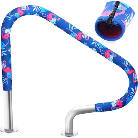 Gants de piscine antidérapants - bleus - 2,4 m (1/5)