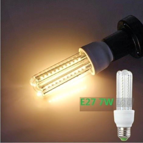 Trade Shop - Nueva Lámpara Led E27 3014 Smd 7w Blanco Frío Y Blanco Cálido -