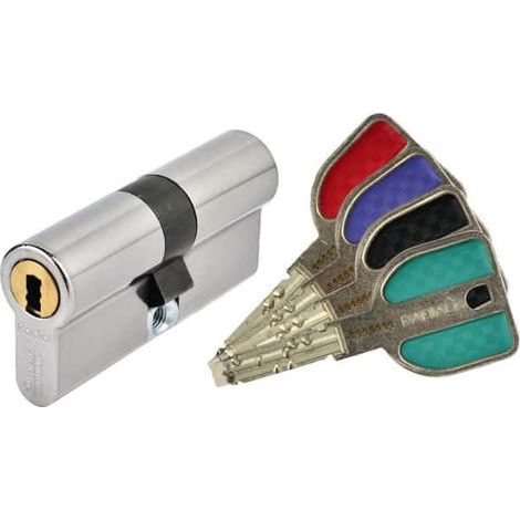 Zylinder 3111 Radialis - Knopf - 42,5 x 42,5 - vernickelt