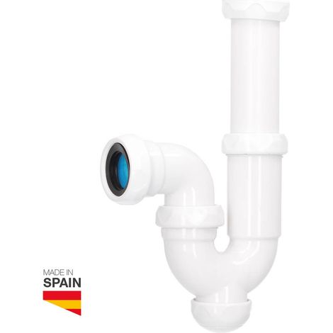 GSC 404035006 Sifón curvo extensible salida Ø40mm reductora Ø32mm