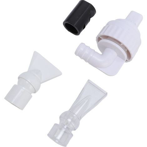 Buse d'aquarium à bec de canard avec connecteur universel, fonction anti-siphon, débit d'eau réglable et sortie d'eau décorative. (1/5)