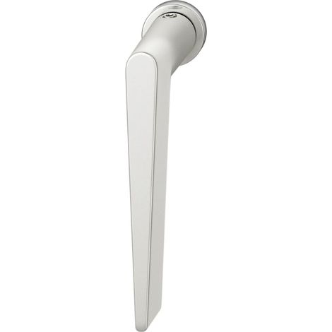 FSB Fenstergriff - Fenstersteckgriff 34 1005 minimalistische runde Rosette, Aluminium silber eloxiert (1/5)