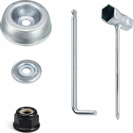 5pcs Ecrous Tete Debroussailleus Pour Fs55 Fs66 Fs74 Fs76 Fs80 Fs86 Fs86 Fs87 Fs88 Fs90 Fs100 Fs110 Fs120 Fs130 Fs250, écrous Tête Débroussailleuse (1/5)