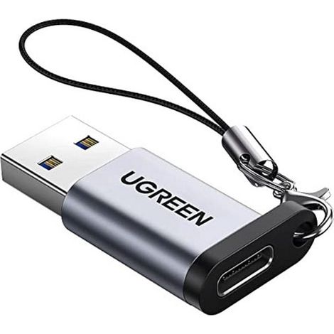 Adattatore ugreen da usb a 30 a usb c - grigio