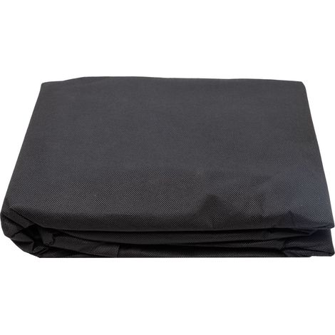Trendline Unkrautvlies 1,5 x 10m Schwarz Schneidbar Unkrautschutz Gartenvlies (1/3)