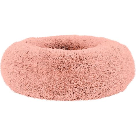 Cuccia per Cani e Gatti Ø50 cm in Poliestere Rosa (1/5)