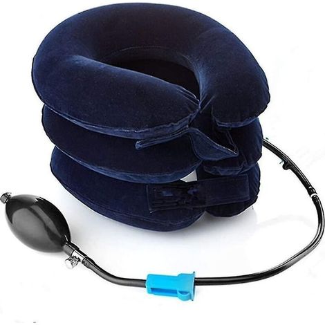 Dispositivo de tracción cervical CREA, inflable y ajustable, registrado por la FDA. (1/5)