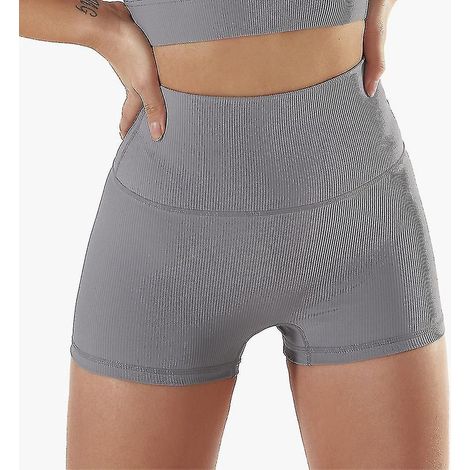 Short femme Out - Short de pom-pom girl Ester Soft Stretch - Taille M - Gris (1/5)