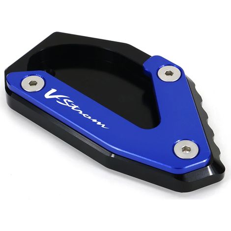(Noir et bleu) Béquille latérale CNC pour moto, extension et support compatibles avec Suzuki V-Strom 650/XT650 2014-2021 et DL650 2012-2021 maxpower (1/4)