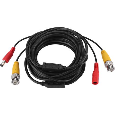 CCTV Vidéo Câble système surveillance caméra DVR connecteur CC 2.1mm Câbles alimentation (1/5)