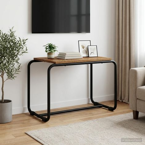 vidaXL Soporte de TV 60 x 35.5 x 42 cm Madera envejecida (1/5)