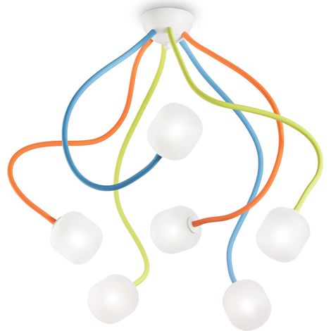 LAMPADA DA SOFFITTO OCTOPUS PL6 COLOR (1/2)