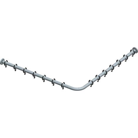 KEUCO 14939171000 Brausevorhangstangen-Set Plan 14939, (1/3)