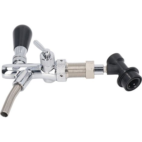 Robinet à Bière Réglable en Acier Inoxydable 304 pour Bar, Restaurant, Hôtel, Maison