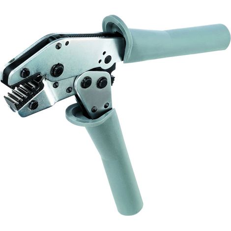 Pince à sertir 6 Z pour embouts de câble 0,5... 6 mm², 5 sertisseurs, poignée en plastique, longueur 205 mm, outil de sertissage