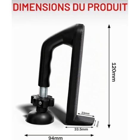 Bloque-Porte - Lot De 2 - En Matière Haute Résistance - Pour Porte Intérieure Ou Extérieure - Usage Quotidien Et Voyage - 2 Pièces (1/5)