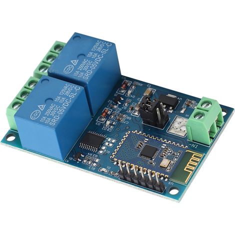 Module relais Bluetooth bidirectionnel pour application mobile Android, commande à distance sans fil 5 V (1/5)