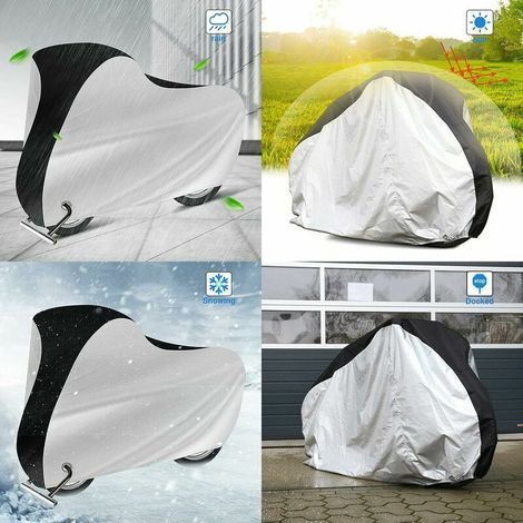 Housse de vélo extérieure imperméable pour vélos de Montagne et de Route, Protection Contre la Pluie et Le soleilPluie pour de Vélo Bicyclette Cycle Scooter Couvre Route Montagne étanche ProtectionSa (1/4)