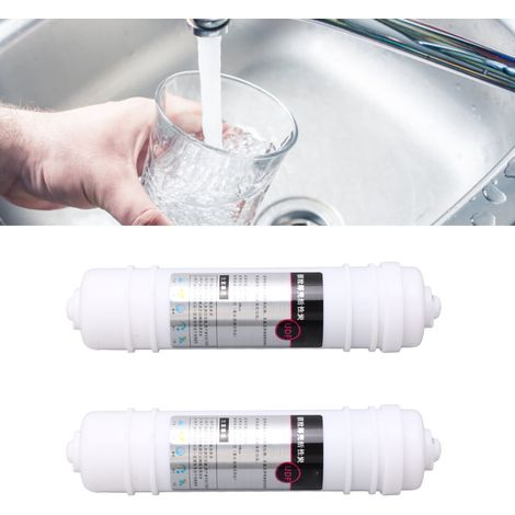 2 Einheiten UDF-Universal-Vorfilter im koreanischen Stil mit integrierter Aktivkohle, 2-Punkt-Schnellanschluss, 10 Zoll. (1/5)